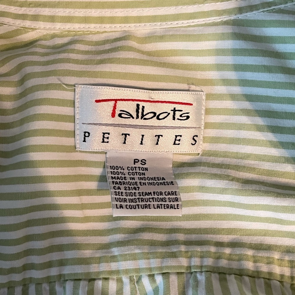 Talbots Button Up - Picture 3 of 3
